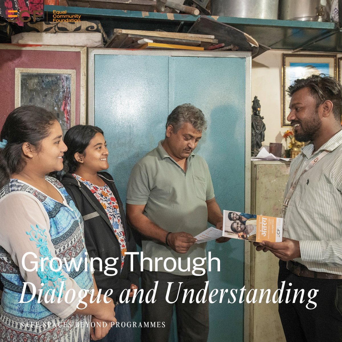 ecfindia's tweet photo. When families become part of this journey, safe spaces extend beyond programmes into homes, nurturing trust, empathy, and healthier emotional expression.
#EmotionalWellbeing #GenderTransformativeWork #ParentEngagement #SafeSpaces #AdolescentWellbeing #ECF https://t.co/sIEW9q85VY