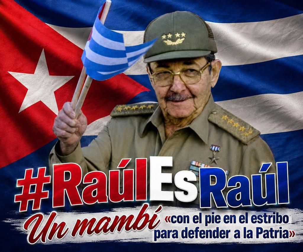 LaMerodeCuba's tweet photo. #RaúlEsRaúl ♥️ Guía, escudo y verdad.
Feliz cumpleaños para nuestro General de Ejército.
#95DeRaúl 🇨🇺♥️
#SentirPinero https://t.co/5GXatCjoSj
