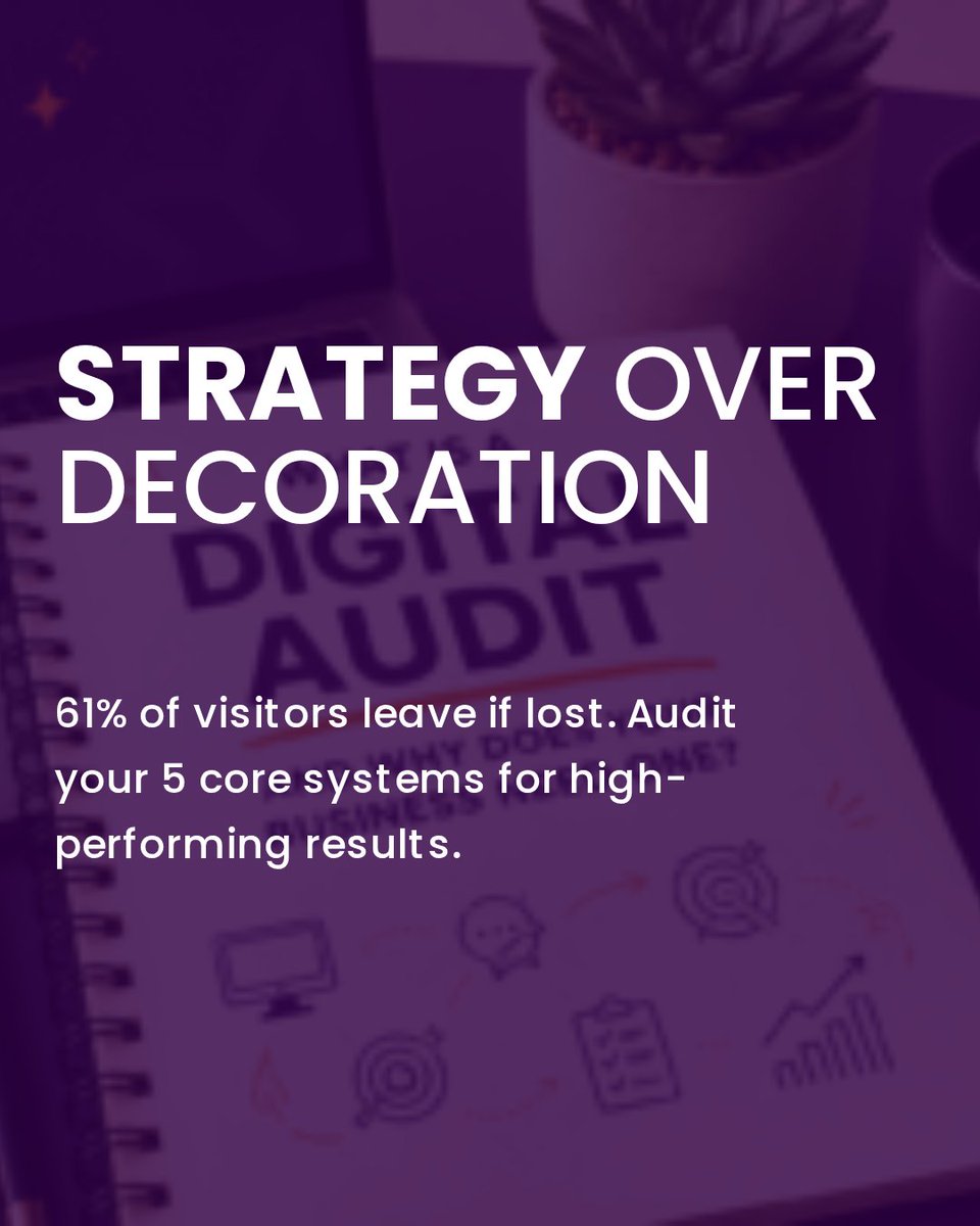 janZconceptZ's tweet photo. A beautiful website can still fail.

Real talk: A pretty site that doesn't convert is just expensive decoration.

Read the full breakdown 👉 https://t.co/Iz9oCFmt1x

#DigitalAudit #WebsiteAudit #MarketingStrategy https://t.co/mvsKz5BKPs