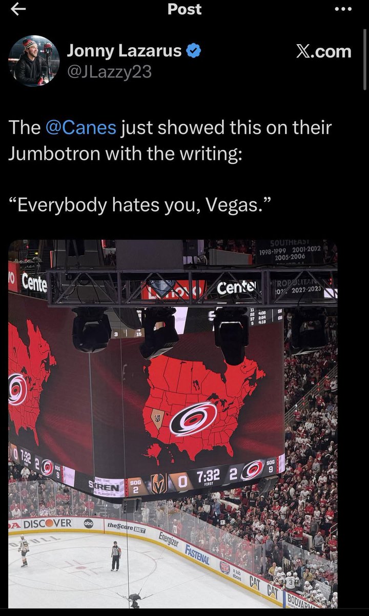 MichaelRog1129's tweet photo. So you are up 2-0 first period and you show that.  7:32 left in the period.  And we WIN 5-4.  Ok..... go ahead and hate. https://t.co/heU2qkGzbP