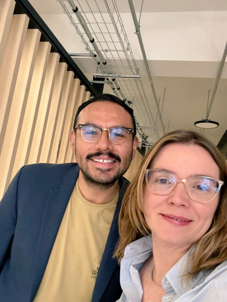 iamzulo's tweet photo. Hoy me encontré a la querida Ursula Parrilla, tuve mucho sentimiento encontrando.

Luego me escribió Dafne y sentí bonito. https://t.co/swZOMwVvvM