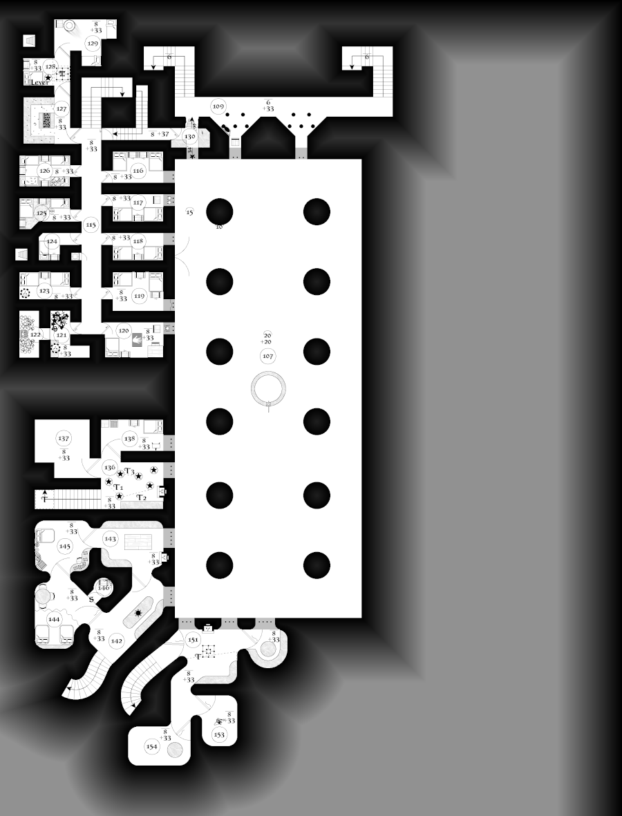 ZathrasAdventur's tweet photo. #dungeon26 #Day154 Children's scribbles outline the location of missing furniture on the yellow walls. A low table, its dusty top painted by children, teeters alone by the door. The dust also blurs the old drag marks on the floor leading to the door. https://t.co/LpstLXWwzT https://t.co/lYvqfwVEex
