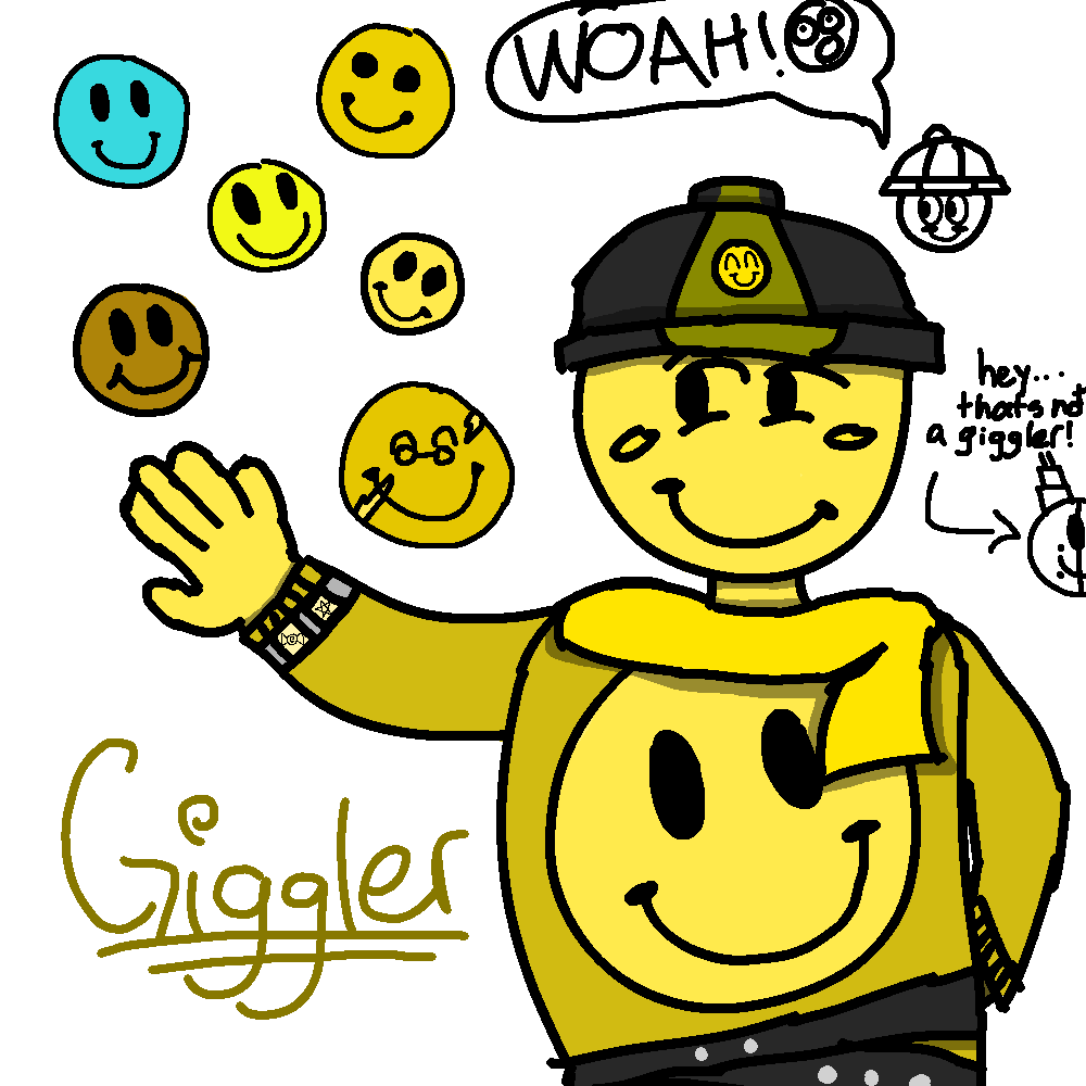 unkownpleasant's tweet photo. giggler! and his subspecies #enfosi #glaggleland https://t.co/e2qvYdSKUh