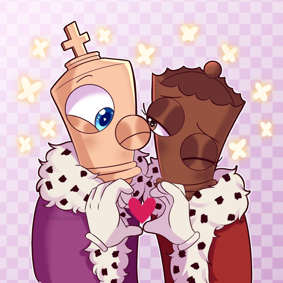 imkirumaruu's tweet photo. some icons I did for merch (badges) but you can use them for pfp! I love my babies so much I dont want the show to end 💔 #tadc #jax #pomni #ribbit #checkmate https://t.co/Frx8Whcpz8