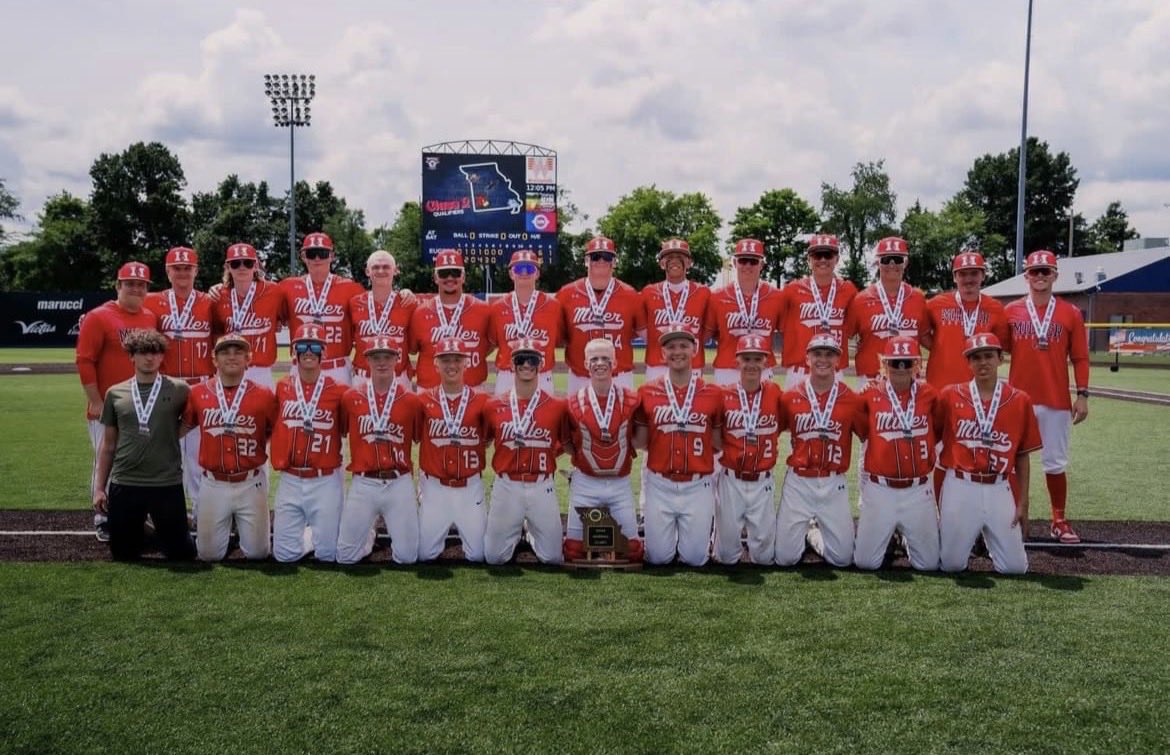 MHSCardsBBall's tweet photo. Congratulations to our Miller Baseball team and their 3rd place Finnish! Also huge shout out to Coach Lung! Way to represent! Couldn’t be happier for this guy!🏆🏆

-TTP https://t.co/1Bhq8sA05B