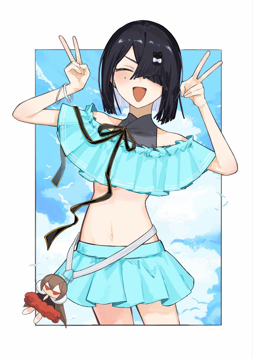 to37_1037's tweet photo. 水着徐福 https://t.co/5XYJC4bCen