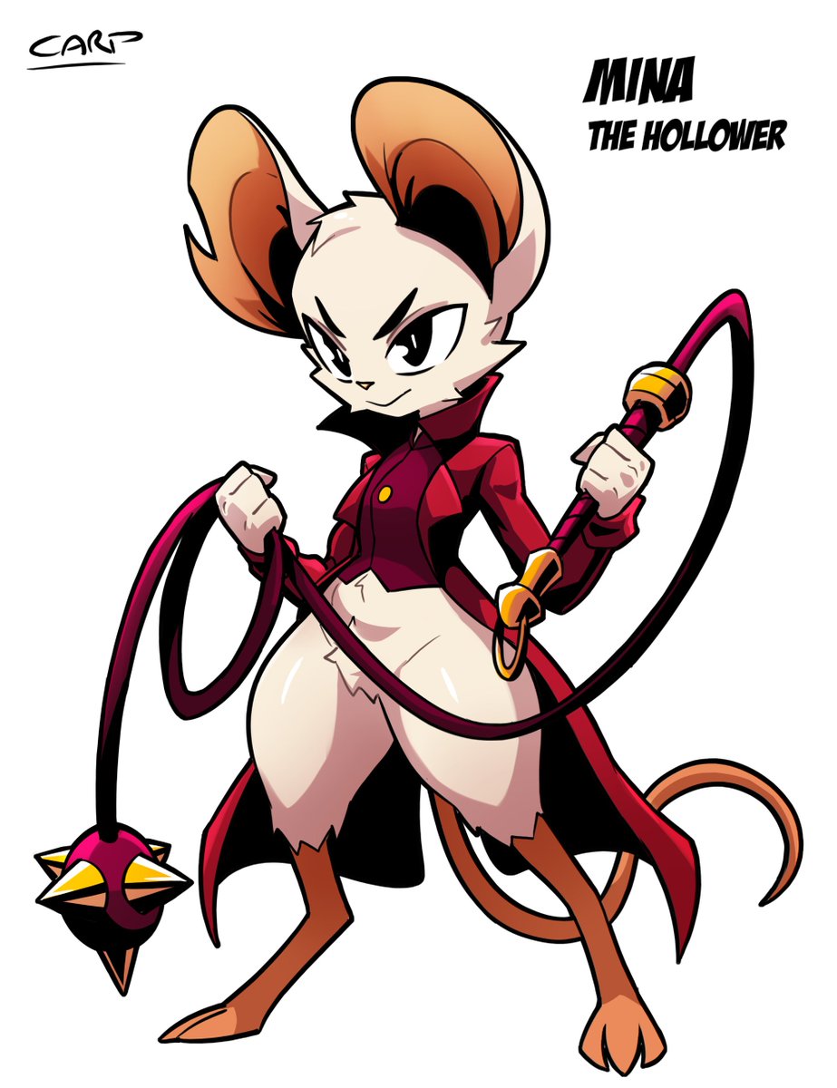 carpinchor123's tweet photo. Mina the hollower 🐁 (play it) https://t.co/tKSRqt2Rzm