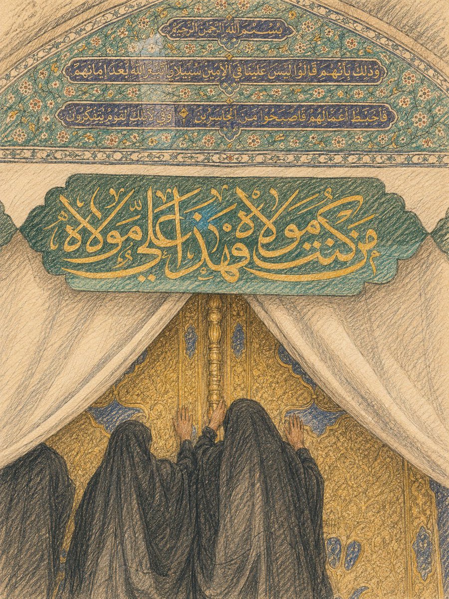 zh00oor's tweet photo. '

نحن اتّبَعنا أحسنَ القولِ اتِّباعا
لَمْ نرضَ غَيْرَ المُرتضى فينا مُطاعا 🌿♥️

#ياعلي
#عيد_الغدير
#عيد_الله_الأكبر 
 #أنا_غديري https://t.co/Xu2iClyXPp