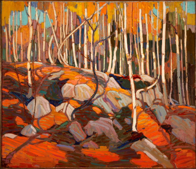 TTLastSpring's tweet photo. 1915-16 Birch Grove, Autumn #ttcanvas found at @TheAGH https://t.co/h4oELc3vSD