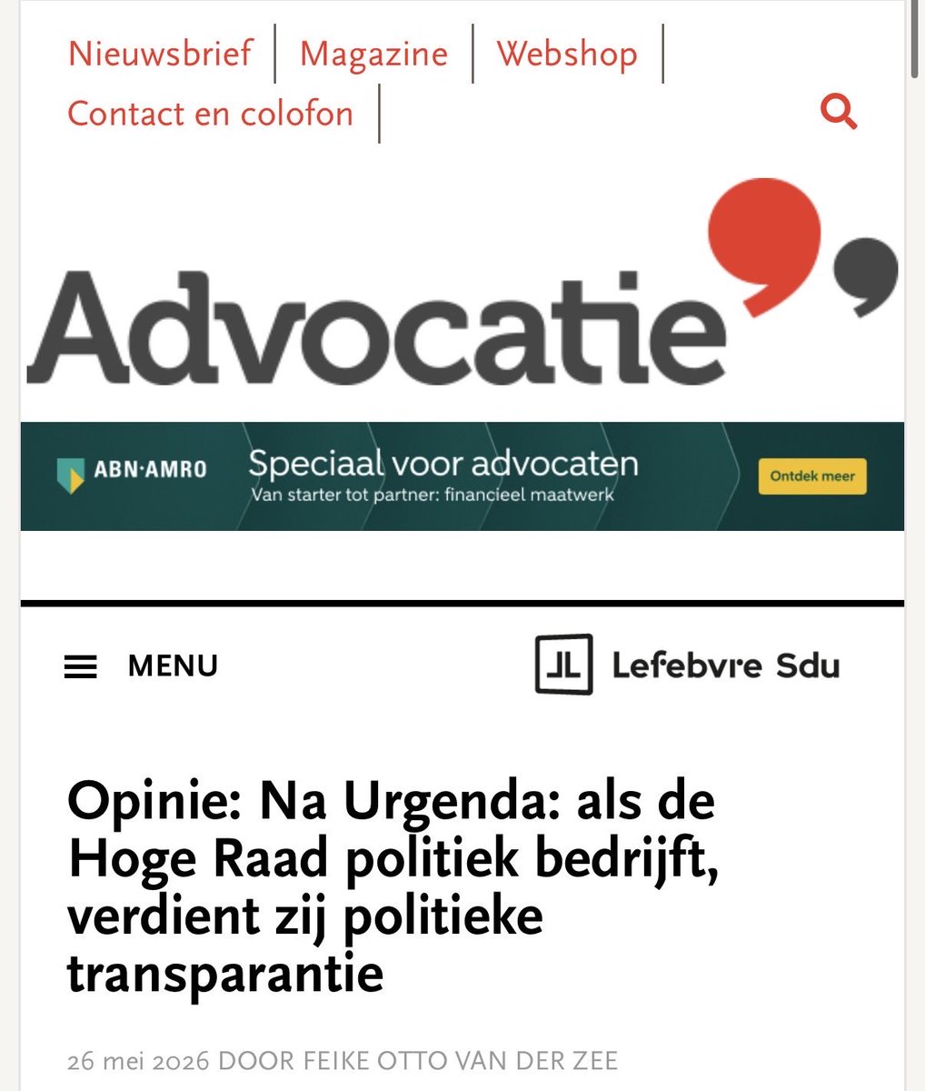 Wftproof's tweet photo. Dat Milieudefensie een instrument is van de elite met een dubbele agenda is mij al lang duidelijk. 

Ben benieuwd of zijn ontslag gerelateerd is aan de procedure die nu bij de Hoge Raad loopt en wat daar uit gaat komen. 

Deze student Rechtsgeleerdheid aan de Universiteit van Amsterdam heeft in ieder geval al vroeg door waar de schoen wringt. 

https://t.co/azo7av57x8

Het is ook niet voor niets dat ik als advocaat in 2014 klokkenluider ben geworden en dat ik later ben toegetreden tot de Werkgroep Verschoningsplicht voor Rechters.

https://t.co/v3uZm0F15E

Ik ben (of beter gezegd was) onderdeel van het netwerk dat in Nederland de dienst uitmaakt maar heb mijn carrière opgeofferd in het belang van de rechtsstaat. Ik ben me kapot geschrokken toen ik op oudere leeftijd de overstap naar advocatuur maakte en op een omvangrijke onderpandfraude stuitte. Ik had niet kunnen bevroeden dat deze mate van (netwerk)corruptie in Nederland mogelijk is. 

In Nederland is de toebedeling van complexe rechtszaken niet objectief en ad random. Dat betekent dat het mogelijk is dat rechters niet onpartijdig zijn. Dat mag je alleen niet uitspreken in Nederland, want dan ondermijn je de rechtsstaat. 

De rechter in eerste aanleg die het dubieuze SHELL vonnis wees bij rechtbank Den Haag dook daarna op in mijn zaken als raadsheer bij gerechtshof Amsterdam om te oordelen over de omvangrijke onderpandfraude van Rabobank, ABN en ING (die gerelateerd zijn aan de financiering van de beoogde transitie van Milieudefensie). In die zaken worden aangedragen rechtsfeiten en wettelijke grondslagen over liquiditeitsrisico renteswaps en uitgevoerde bank- en pensioenfraude structureel genegeerd als gevolg van door de  @RechtspraakNL gemanipuleerde prejudiciële vragen aan Hoge Raad in 2018.

Deze raadsheer is tevens de partner van de ex-man van ‘de moeder van Lisa’, die beschuldigd wordt van zwaar seksueel misbruik van zijn dochter in het Demmink netwerk (wat wordt ontkend en afgedaan als “Haags pedocomplot”). 

De megalomane transitie waar Milieudefensie onderdeel van is moet worden uitgevoerd met grote berg nieuwe schulden en voltooiing van de Verenigde Staten van Europa. Deze nieuwe schulden vormen onderpand in het financiële systeem en onze pensioengelden zijn nodig om deze transitie te gaan financieren (lees: vooral heel veel publiek geld en macht oplevert voor big corporates). ING en SHELL zijn belangrijke partijen in deze transitie, waarin onze pensioenfondsen jarenlang zijn misbruikt door o.a. ING om onderpandtekort van Nederlandse banken van EUR 200 miljard te financieren. 

De belangen zijn dus heel erg groot en ik ben erg benieuwd waarom Pols nu voor de bus wordt gegooid.