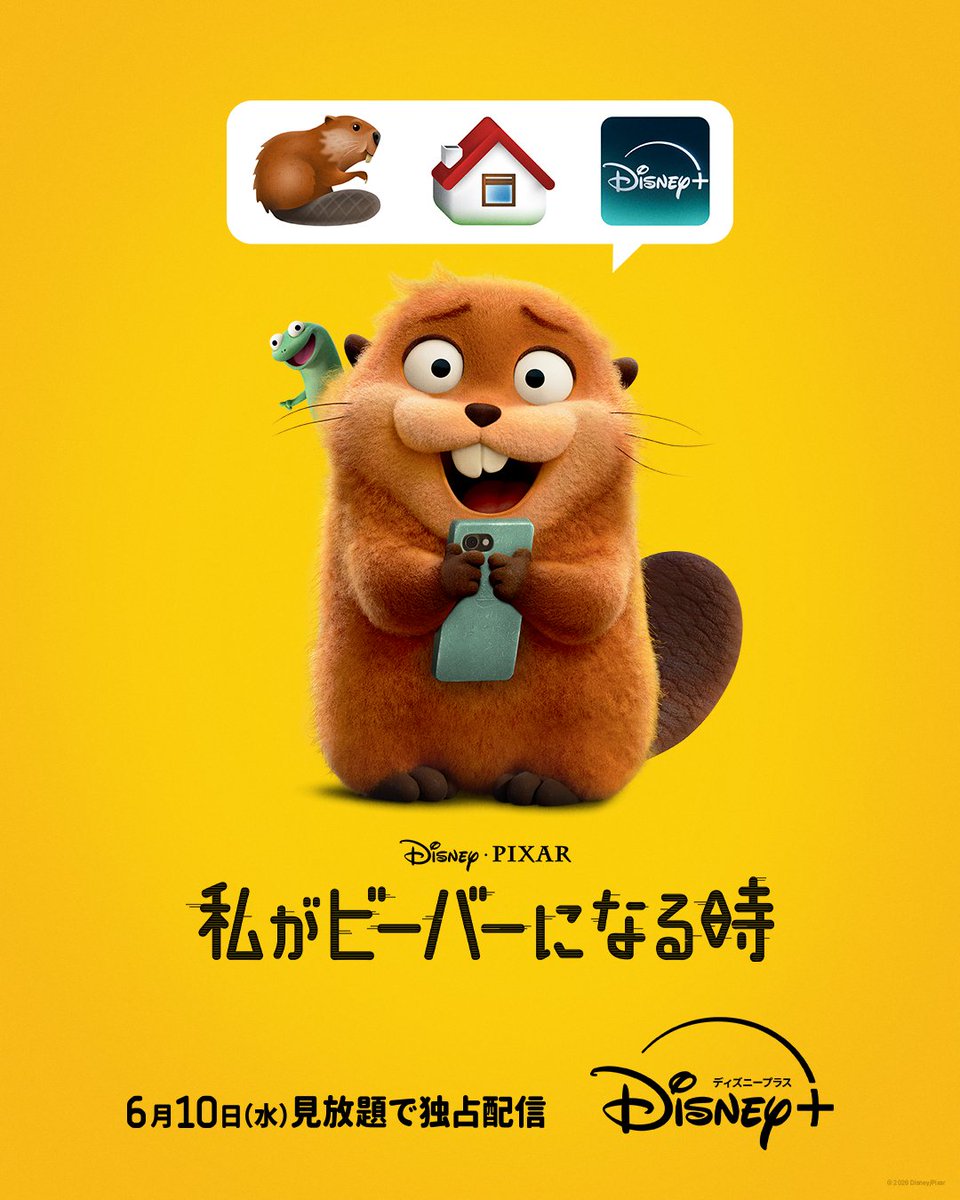tdr_415's tweet photo. ━━━━━━━━━━━━
#ディズニープラス
「私がビーバーになる時」
✎𓂃6月10日　配信開始

🦫#わたビバ🪵　
見放題、独占配信決定⋆˙⟡

#Disney https://t.co/ixhMQwSLmV