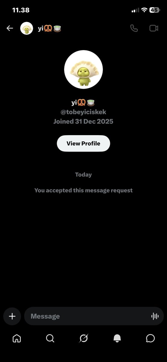 miwscartt's tweet photo. @tobeyiciskek haiii maaf baru liat yaah, boleh dm lagi gak yah soalnya di aku ilang ga keliatan dmnyaa 😭 https://t.co/KsDgTtNlnK