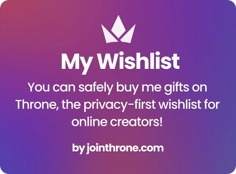 LollaKitten's tweet photo. Gift-giving is a meaningful way of showing your appreciation for someone, but it is not always necessary. If you like but dont feel like you have to this is one way, &amp; safely buy. Or just come chat when I stream.  https://t.co/cyPGktUiXG https://t.co/Gk9eUbJjMS