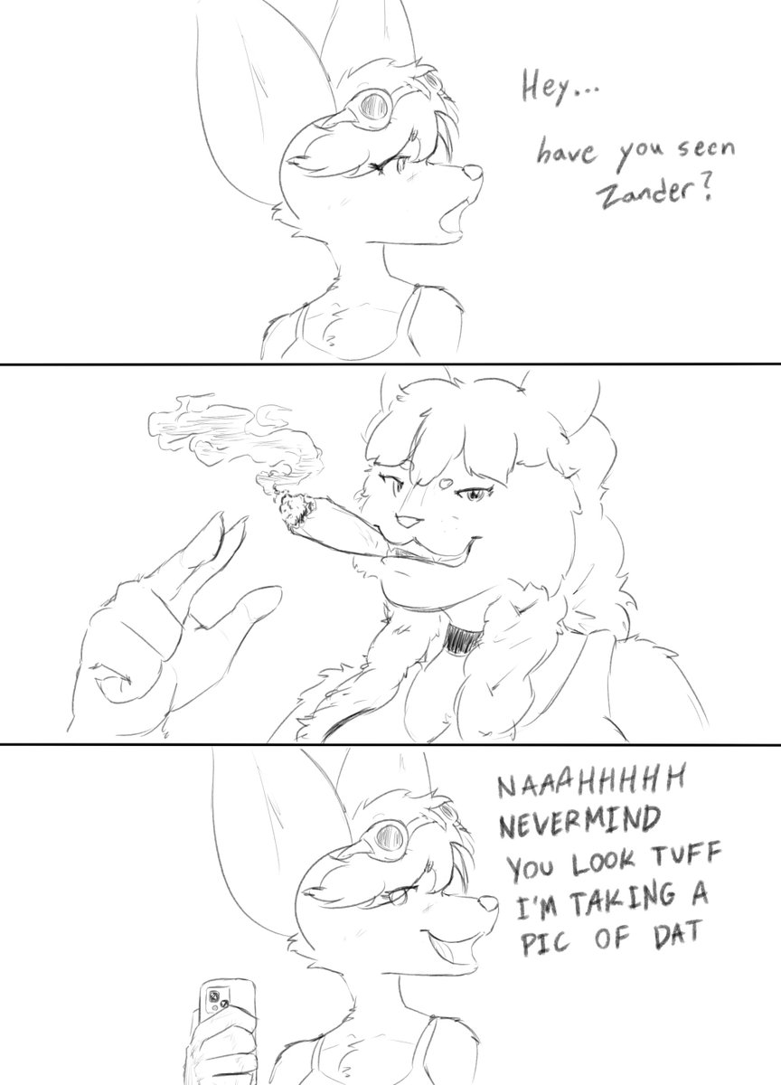 Clam4i's tweet photo. NAHH wait she look kinda tuff tho.
#furryㅤㅤㅤ #furryartwork https://t.co/A9qgQc9BpV