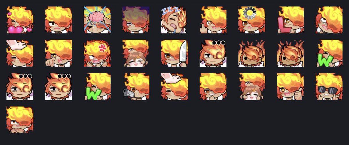tk_vanil's tweet photo. I should request more emotes whenever I get more cash. 

Just spent a huge amount on a new bedroom set though so like it would take awhile. 

(There’s a few more not included here but they dont have his name included in the emote name)

Custom emotes are so fun https://t.co/2LrCCh50vw