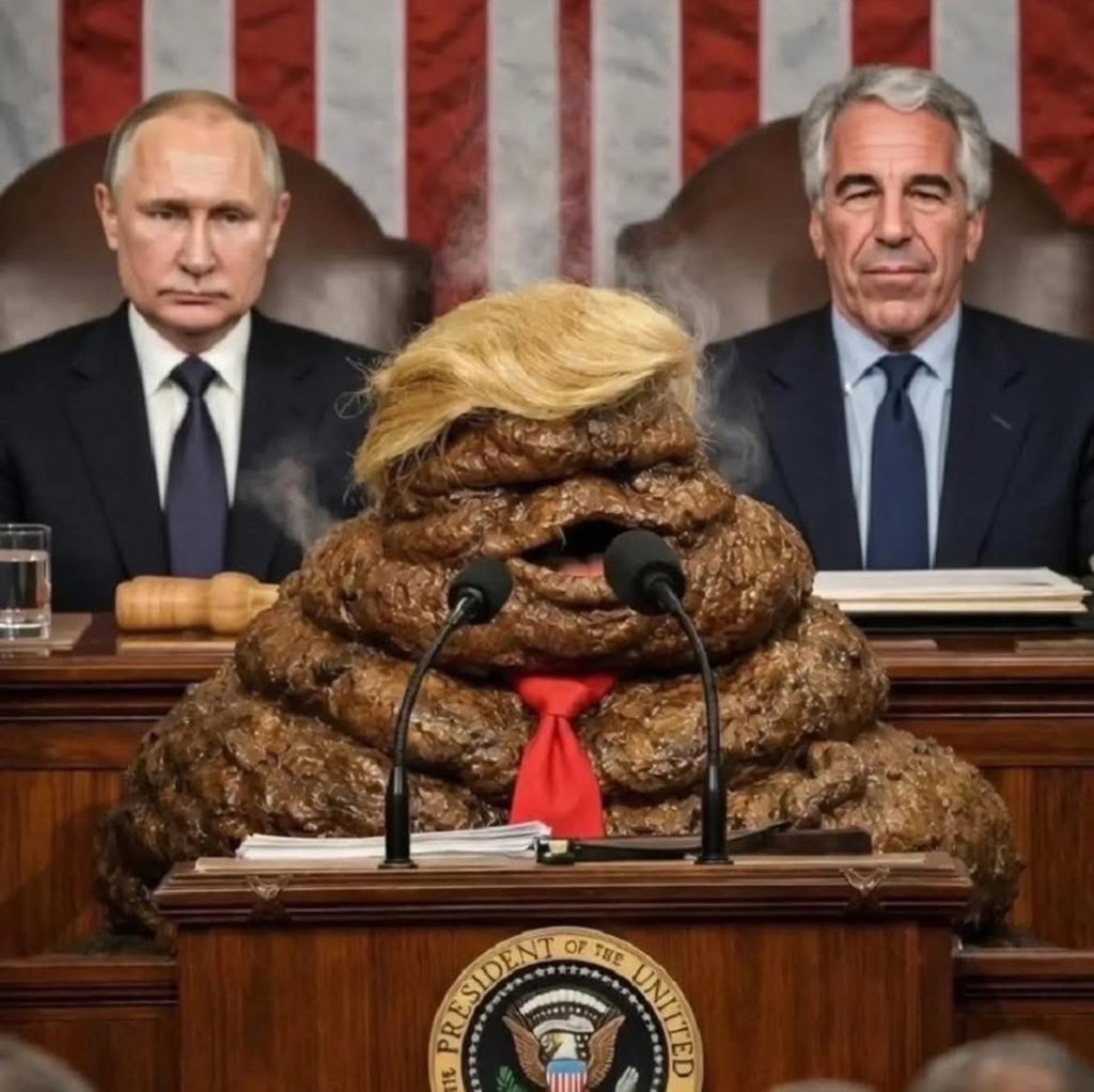 KirstyBain65's tweet photo. @marlene4719 @quatro_suz72747 Hard to believe he has such a delusional high opinion of his own appearance. Are all the mirrors in the White House covered?
#UglyInsideAndOut https://t.co/XnFyWaemsW