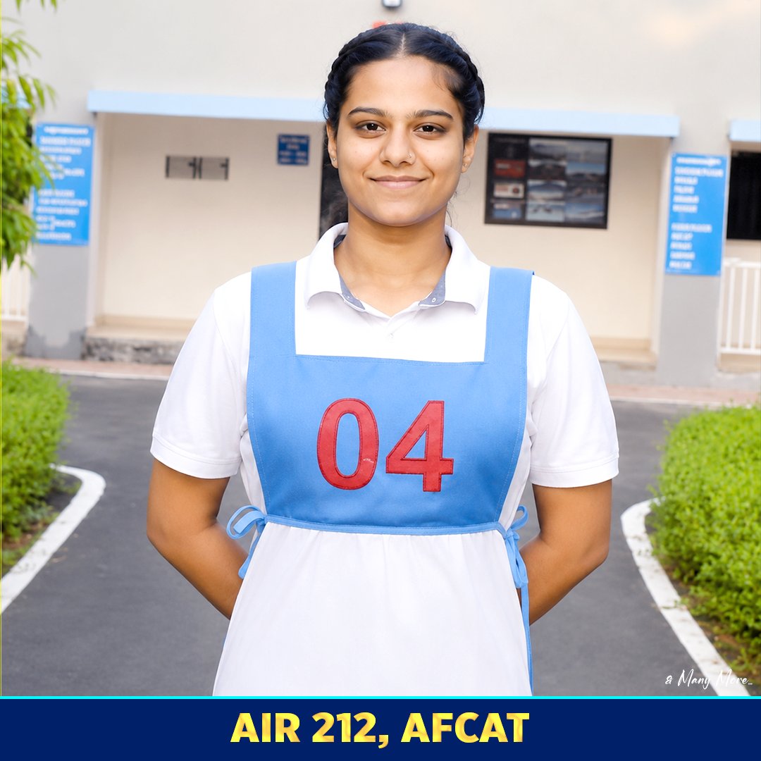 centurionaca's tweet photo. Touch the Sky with Glory! ✈️🌟
Heartiest congratulations to Sneha Rana (AFCAT Roll No. 2025002100523) for securing an incredible All India Rank 212! 💫🇮🇳
Step by step, hurdle by hurdle, you have made it to the prestigious Merit List. https://t.co/mldyBLhqmF
