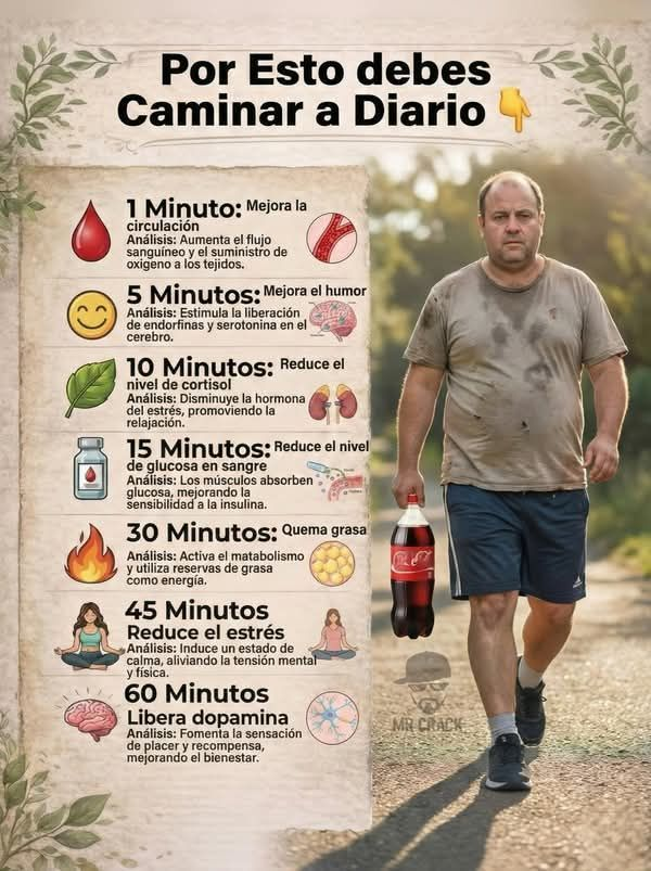 MartaCecilia36's tweet photo. Por esto debes caminar a diario: https://t.co/dTsq8xcvlj