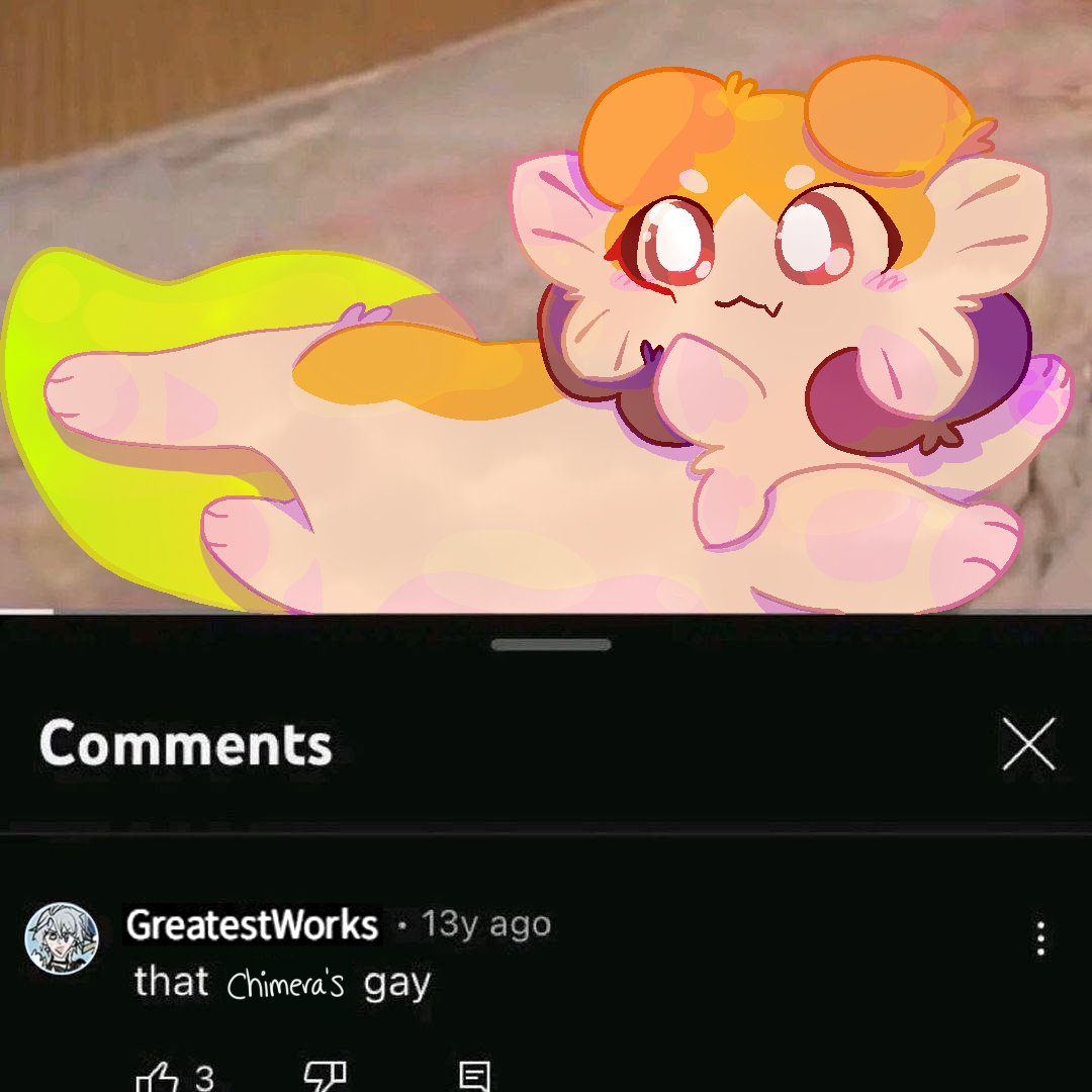 Fig_Stew_'s tweet photo. Something something, happy pride, awoo https://t.co/yQ4P3F3K7i