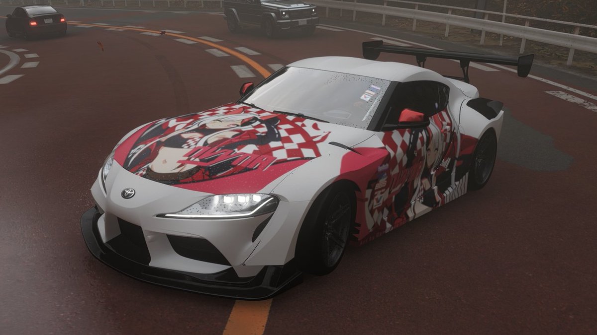nvynya's tweet photo. i tried, made and created my first ever itasha of myself in #ForzaHorizon６ !!! 

how'd i do? https://t.co/Clh5ndsQSg