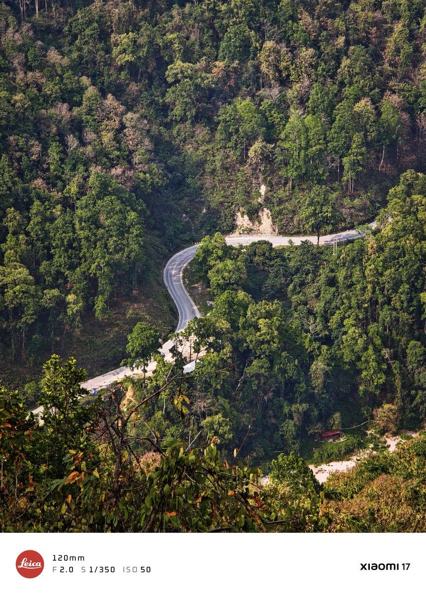 Parthac121's tweet photo. The S curve

#xiaomi17 #shotonsnapdragon #landscape #Xiaomicaptured

@XiaomiIndia https://t.co/EL4g0LMtbW