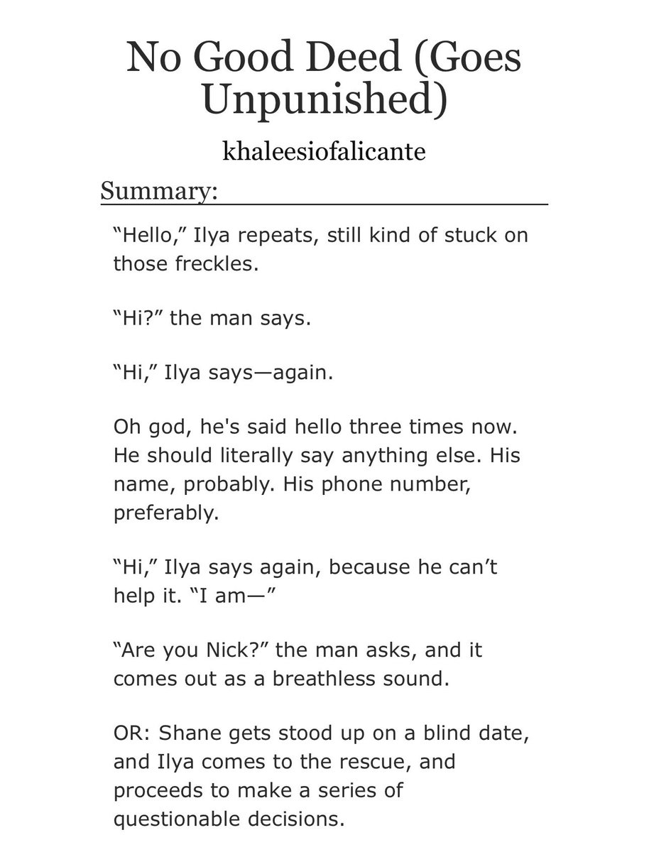 svonazor's tweet photo. read this entire thing in one sitting, turns out it was actually as good as people said it was. i loved this version of ilya so much even if he gave a stress ulcer https://t.co/oAduxFb8O8 https://t.co/uqIcZ7CwdA