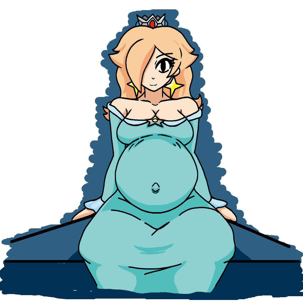 silveraxlDraws's tweet photo. Princess Rosalina, the Mother of the Stars (+ alt) https://t.co/6Qa4gnBYPv