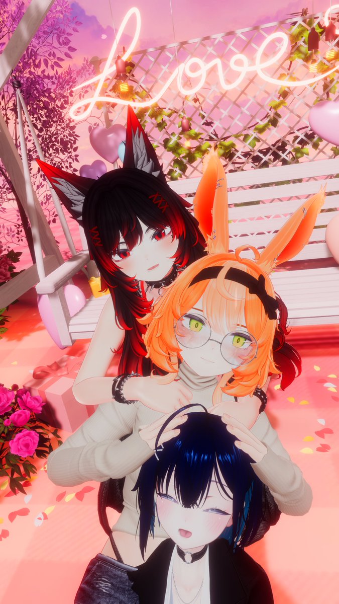 CeeCeeVRC's tweet photo. ❤️🧡💙

#VRChat #Velle3D https://t.co/GJDTeON75l