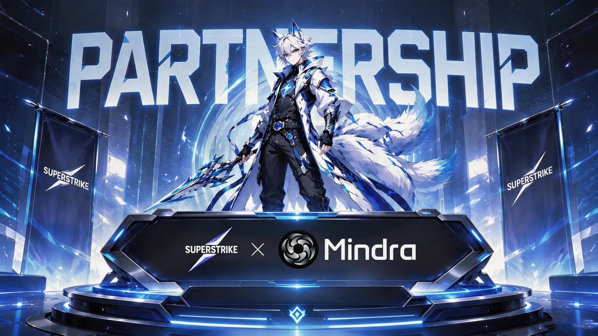 SuperStrike__'s tweet photo. On-chain capital logic 🤝 Evolutionary AI infrastructure.

#SuperStrike is partnering with @Mindra_AI to co-build the economic backbone for the autonomous digital frontier. ⛓️⚡️

Mindra AI isn’t just an API proxy—it’s an end-to-end protocol for compute routing, cryptographic verification, and Agent synergy. 

By integrating Mindra's automated market-making matrix, we are accelerating AI-Fi Financialization.

#AlgorithmicTrading #SuperStrike #DecentralizedAI