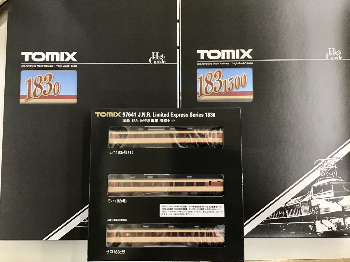 タムタムSW鉄道模型紹介コーナー🚉】 #TOMIX 97639『国鉄 183-0系特急