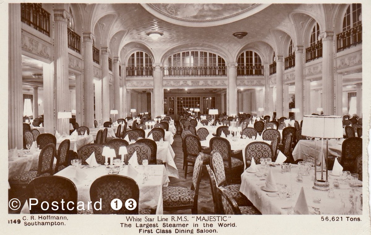 postcard13's tweet photo. #wallsOnWednesday
#WindowsOnWednesday
Yesterday’s old postcard of RMS Majestic generated lots of comments, two more interior cards of the ship featuring walls and windows showing the opulence of first class areas on board.
#shipping
#whitestar
#postcard
#oldpostcard https://t.co/jvwAxuXqYg