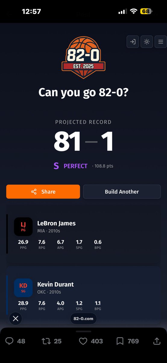 JasonSandersII1's tweet photo. @mitchgoldich I think this should’ve been 82-0 for sure https://t.co/bfVrYcpDnE