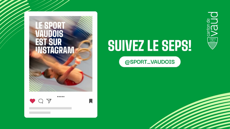 EtatdeVaud's tweet photo. 📢 Le sport vaudois est sur Instagram !
Le Service de l'éducation physique et du sport (SEPS) de l'État de Vaud lance son compte Instagram dédié à l’actualité, aux projets, aux événements et aux acteurs du sport vaudois.
➡️ @sport_vaudois / https://t.co/TwgOM7bY00 https://t.co/92M2nBPioK