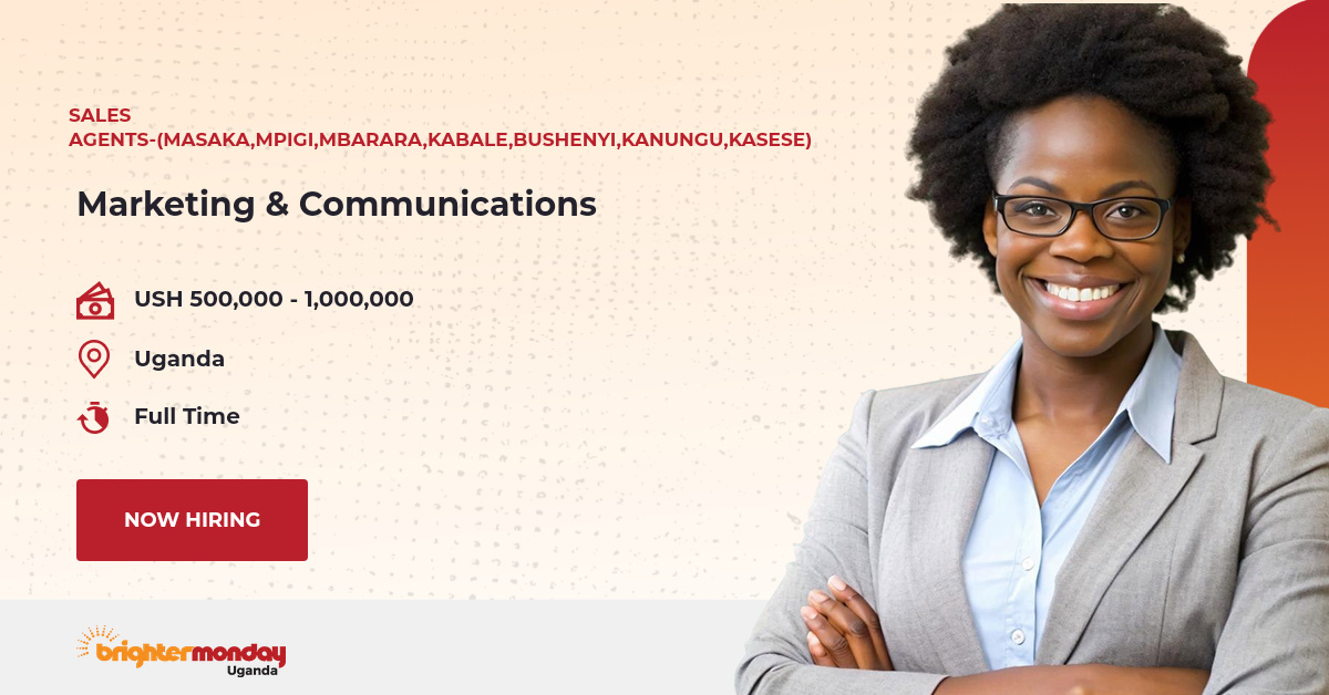 BrighterMonUG's tweet photo. 🚨 Job Alert! 

Seeking Mid-level Sales Agents in multiple locations. Drive sales, engage customers, and manage partner relations. Apply Now!
https://t.co/TD2BVHnkgC

Know someone perfect for this? Share or tag them!

#NowHiring #JobsInUganda #BrighterMondayUgandaJobs #End... https://t.co/kIcwLH5w08