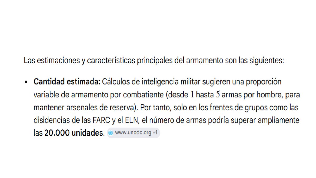 FakeNews__Col's tweet photo. @sinestesia_xii en serio su ridículo argumento es que yo no digo un número sino una estimación? el número de armas es mayor a 20.000 ilegales en Colombia, mas las armas urbanas, te parece que nadie deba defender a su familia con miles de muertos? no sabes debatir y jamas lo haras, aprende algo https://t.co/onz01TAwXO