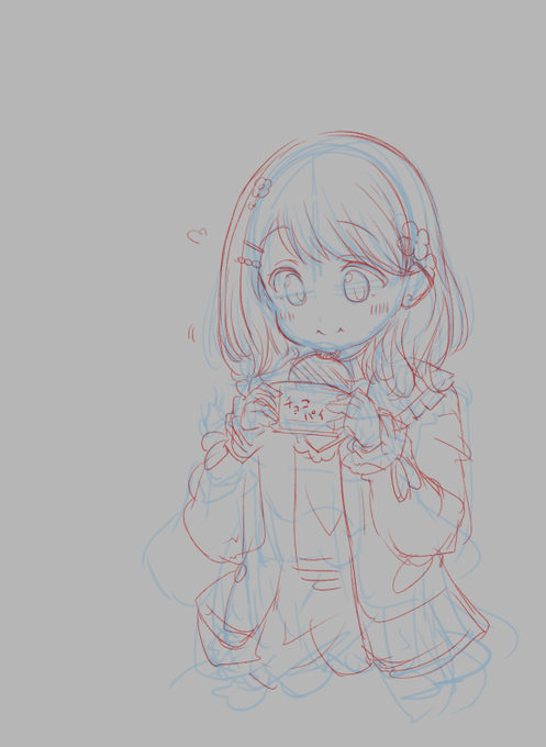 ほっこりおえかき(◍︎'꒳`◍︎) 
