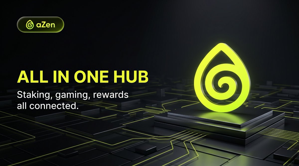 azen_protocol's tweet photo. 🚀 One hub. Endless possibilities.

The aZen Hub connects staking, gaming, social participation, referrals, ranking, and rewards into one seamless experience.

Stay engaged, explore the ecosystem, and make every day count. 🌐

📲 Download aZen Hub and get started:
https://t.co/lCSzjU4ZD2

#aZen #AI #DePIN
