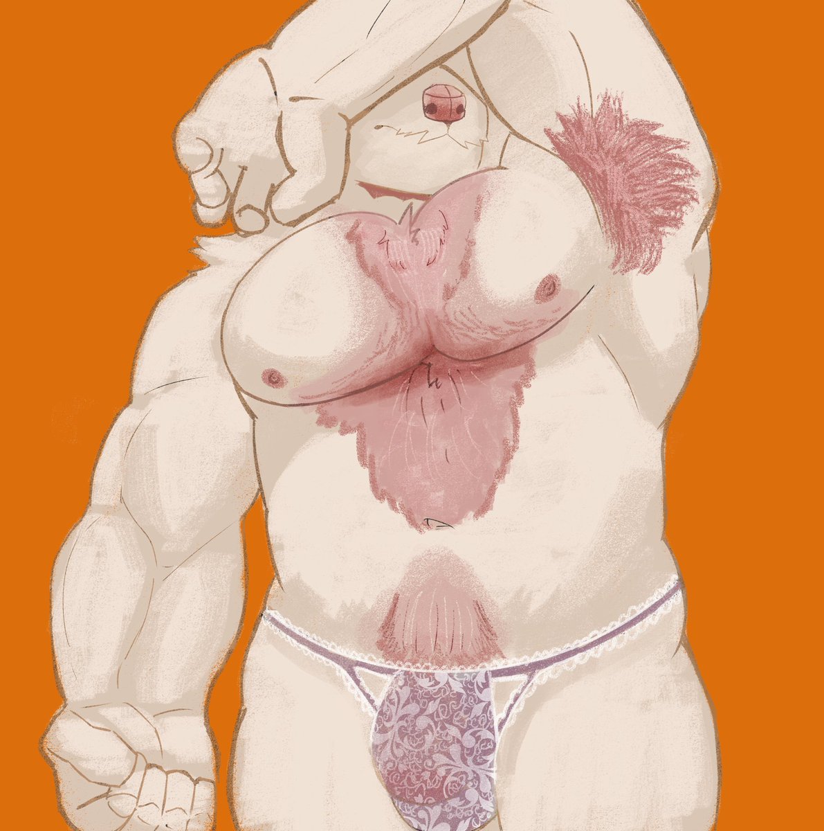CafSniffer's tweet photo. Save me big men in lingerie… save me https://t.co/HUC78vTREO
