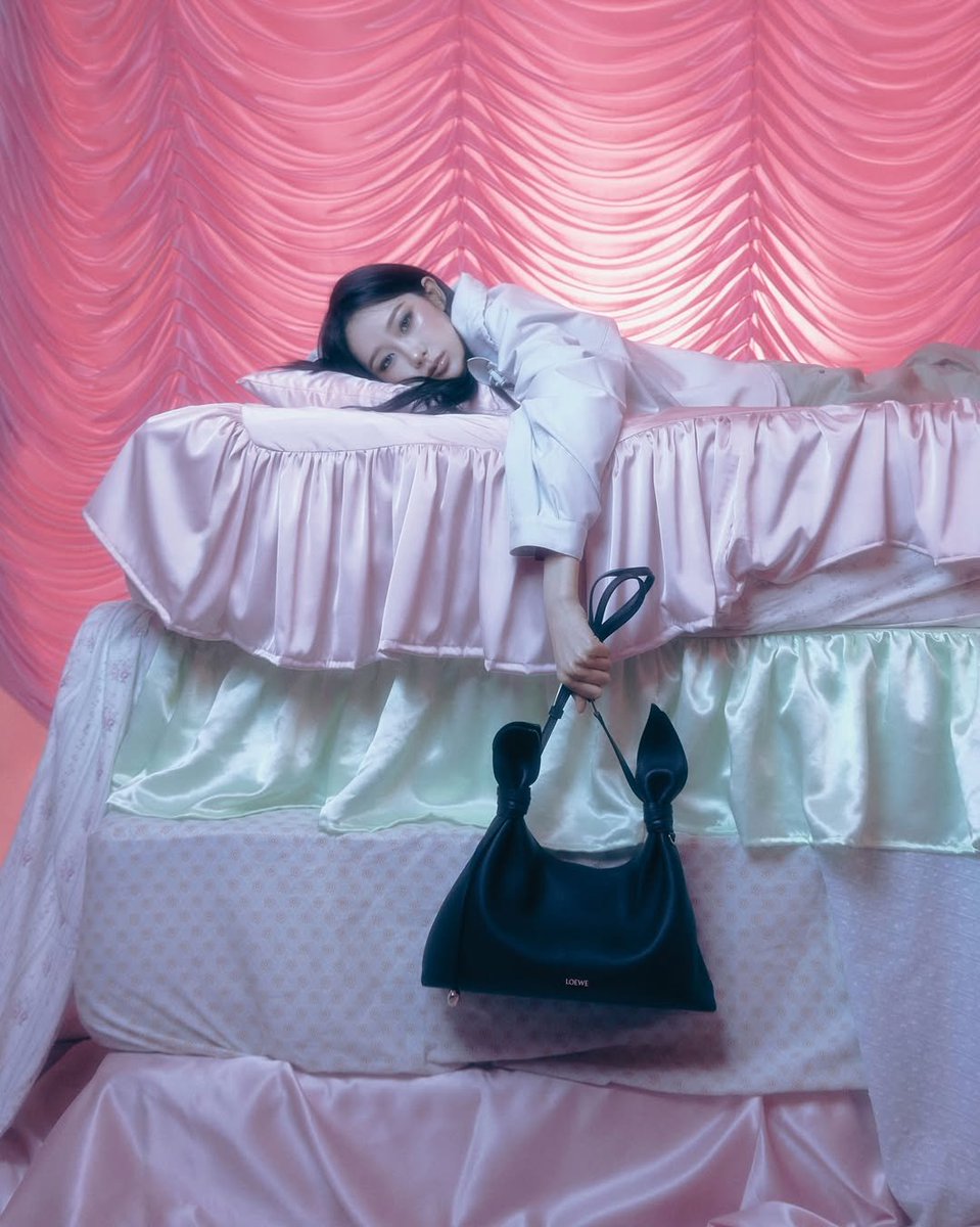 GISELLE in new pictures for LOEWE x DAZED Korea 2026 E-Edition
