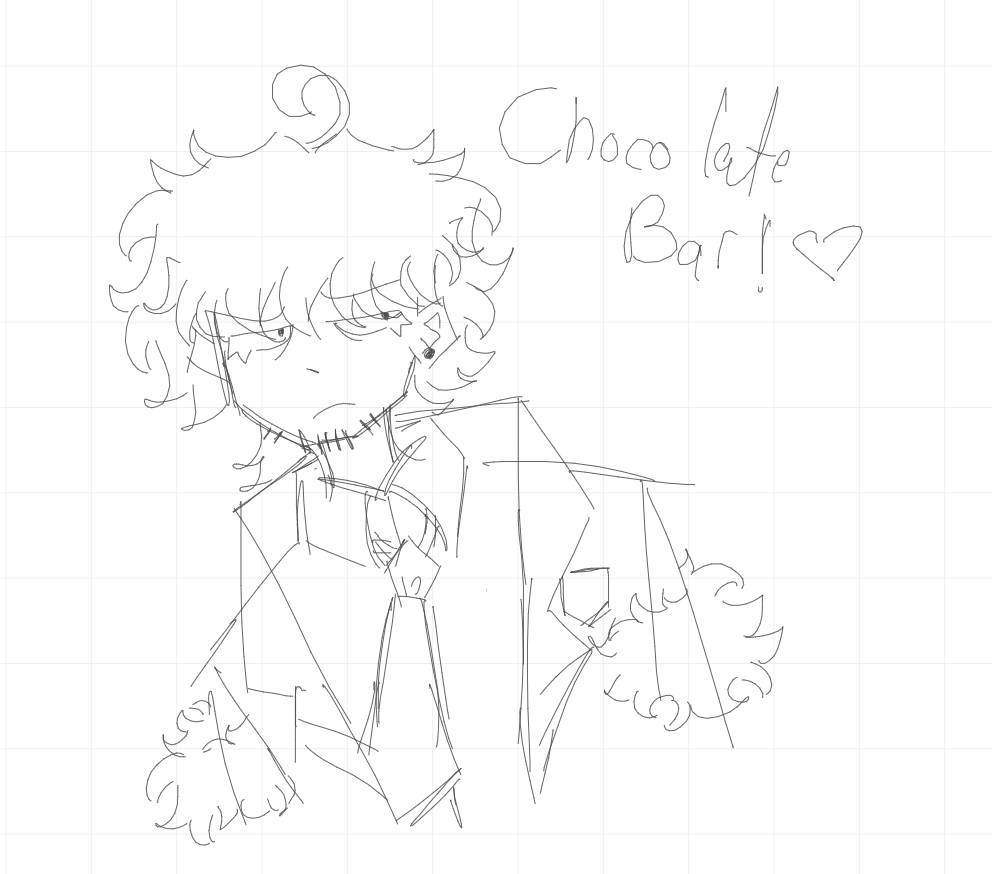 sk3tchzyy's tweet photo. hi chocolate bar๐ค#eeosc #eeeosc #osctwt https://t.co/qK8znzuffa