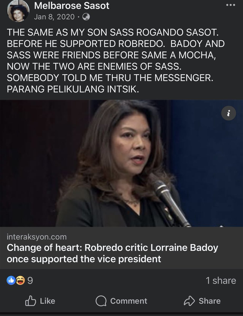 Erickdapogi's tweet photo. @srsasot_ Sabihin mo yan sa nanay mong kakampink. https://t.co/d1W1KUAUQi