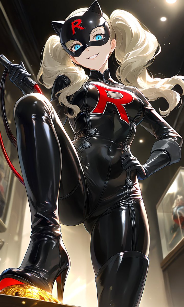 Lena_FaiRa's tweet photo. You thought Panther was a hero? How adorable. I’ve traded stealing hearts for crushing hope. Bow down to the true elite—Team Rocket rules all, and I’m their sharpest claw. Don't waste my time with your pathetic resistance https://t.co/5Bll6inurq