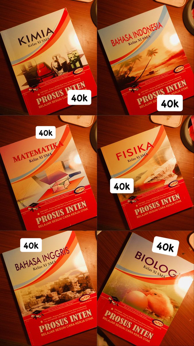 deudaimouir's tweet photo. WTS BUKU INTEN TKA SNBT 💥💥
preloved buku mapel inten kelas 11 dan 12, buku xpress, detik detik, intensif inten
📍semarang
*all in good condition, banyak yang isinya masi kosong, dan minim coretan.
bisa 🍊, avail nego jugaa yuk
interested = dm ‼️
#zonauangㅤ #studytwt #wts https://t.co/ODlu7oKyT1