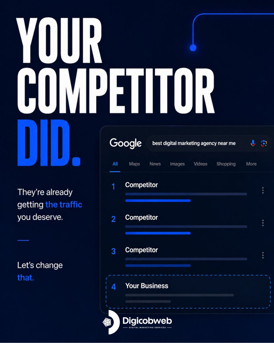 digicobweb's tweet photo. 🚨 STOP.

Before you scroll any further...

Ask yourself:

Is your website making visitors stay...
or helping them leave faster? 👀

Most businesses lose potential customers in the first few seconds without even realizing it.

Swipe through before your next visitor disappears. https://t.co/BFuehpYgAf