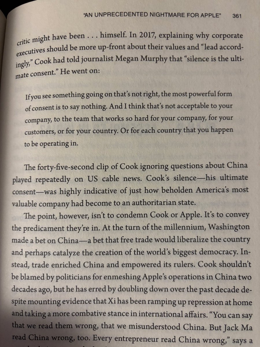 TopShotBoss's tweet photo. Forgot how significant this Tim Cook moment was. His “ultimate consent” https://t.co/yNFPJAo9St