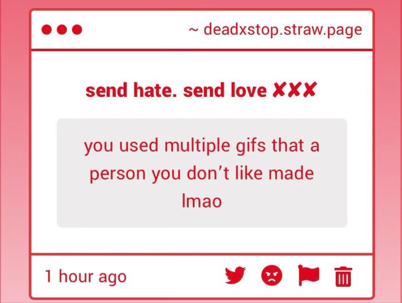 deadfknstop's tweet photo. im sorry if people think i hate them. i dont think i hate anybody this is probably about  christopher https://t.co/8I2Jrm20rs