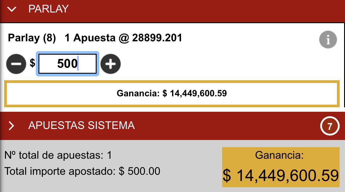 SanArpicks's tweet photo. Si llegamos a 100❤️ en este post regalo este parlay totalmente gratis‼️

Si dejas tu repost 🔁 te lo envío antes https://t.co/GU5rMS36Y9