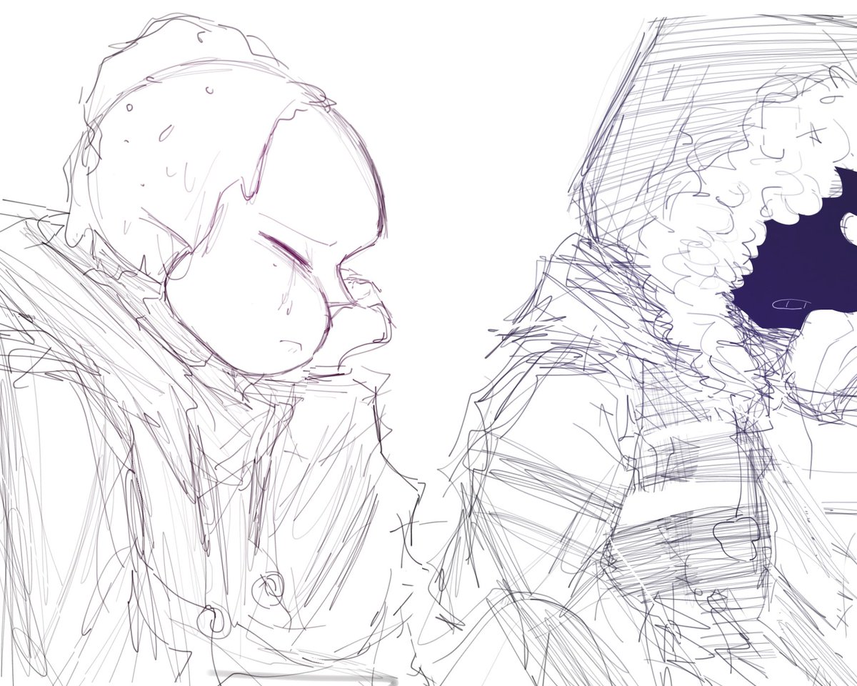 magocake's tweet photo. He found me crying, he crew too, we both crode. #candysans #outersans #outercandy #rarepair #outerdust (I really don’t think you should comfort him, you know…) https://t.co/CakVHopUlv