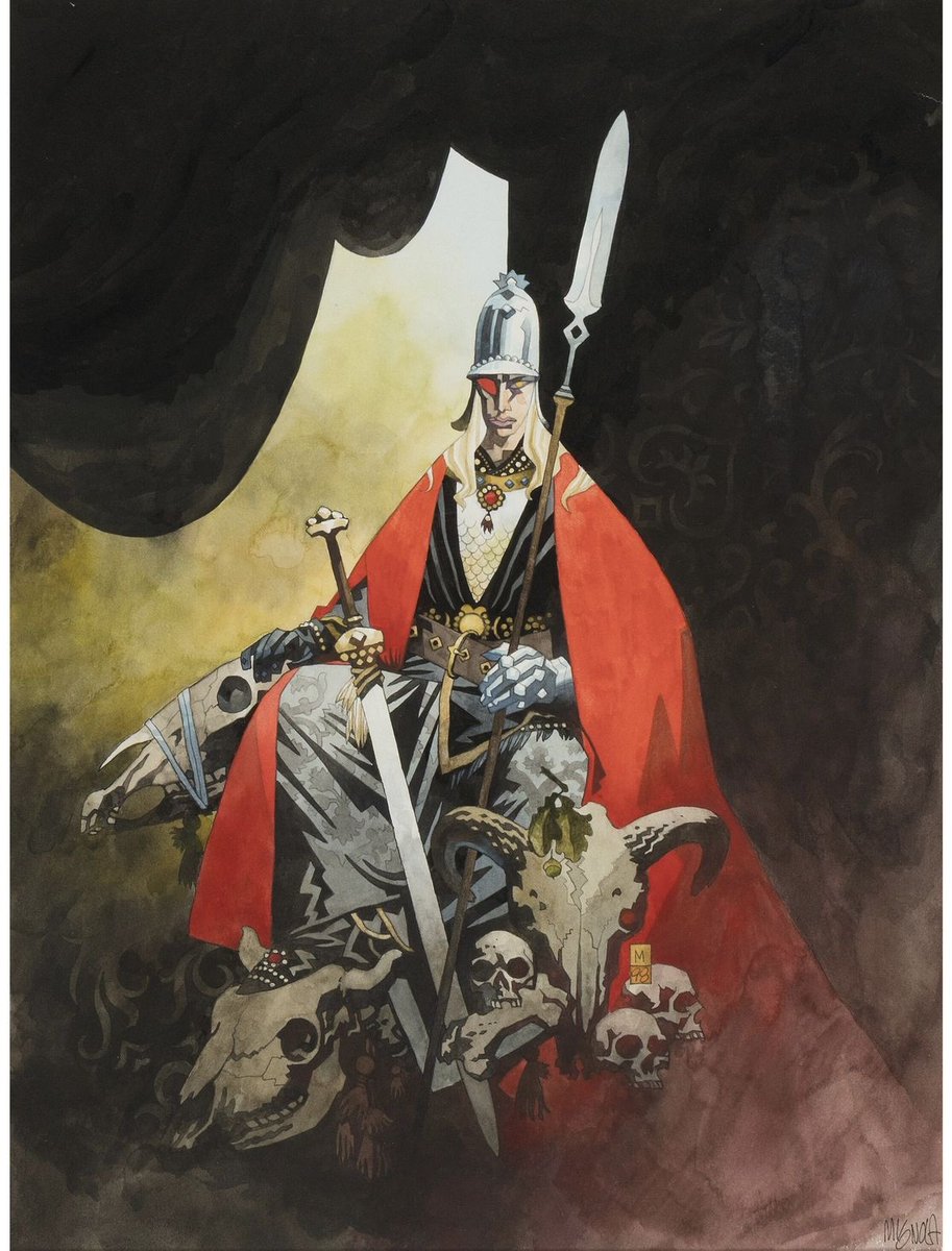 AnsiaVivaComics's tweet photo. #BuenosComicDias miércoles místico
#monetes, Los señores del caos son peligrosos #Corum Jhaelen Irsei   Art by Mike Mignola  

@Lord_Azoth @arte9_comics @SergioRocaRomer @rafahighlander @CarlosPlaybook @FrecuenciaGlob1 @AnsiaVivaComics @CantinaKaboom https://t.co/qbqKMTc1tJ