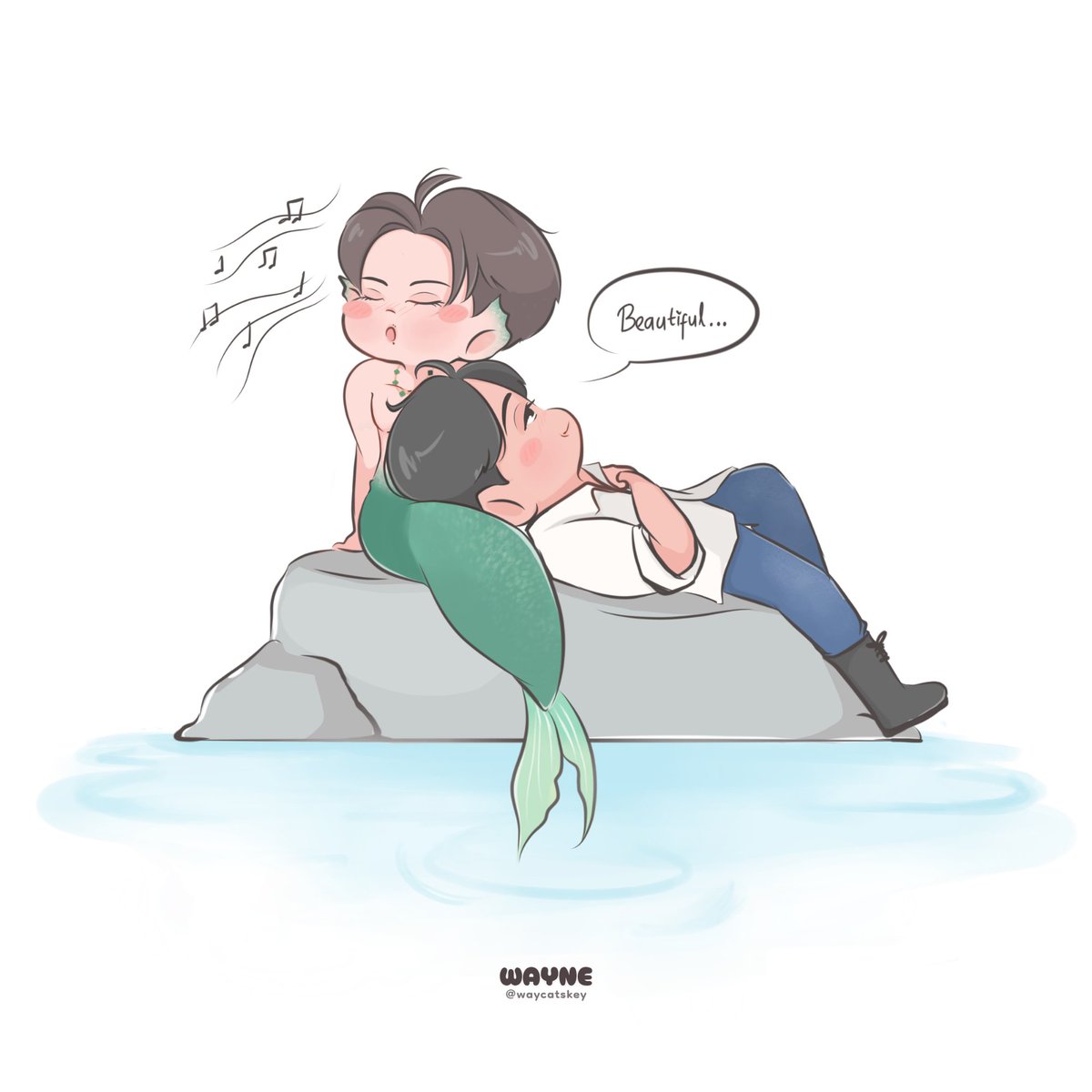 waycatskey's tweet photo. Gwin-riel: *singing 
Prince J-ric: beautiful...
Gwin-riel: huh? my voice??
Prince J-ric: You... everything about you~~
Gwin-riel: *blushing 😖😳

#JossGawin #จอสกวิน
#JossGawinConcert https://t.co/7tSOcGzlUE